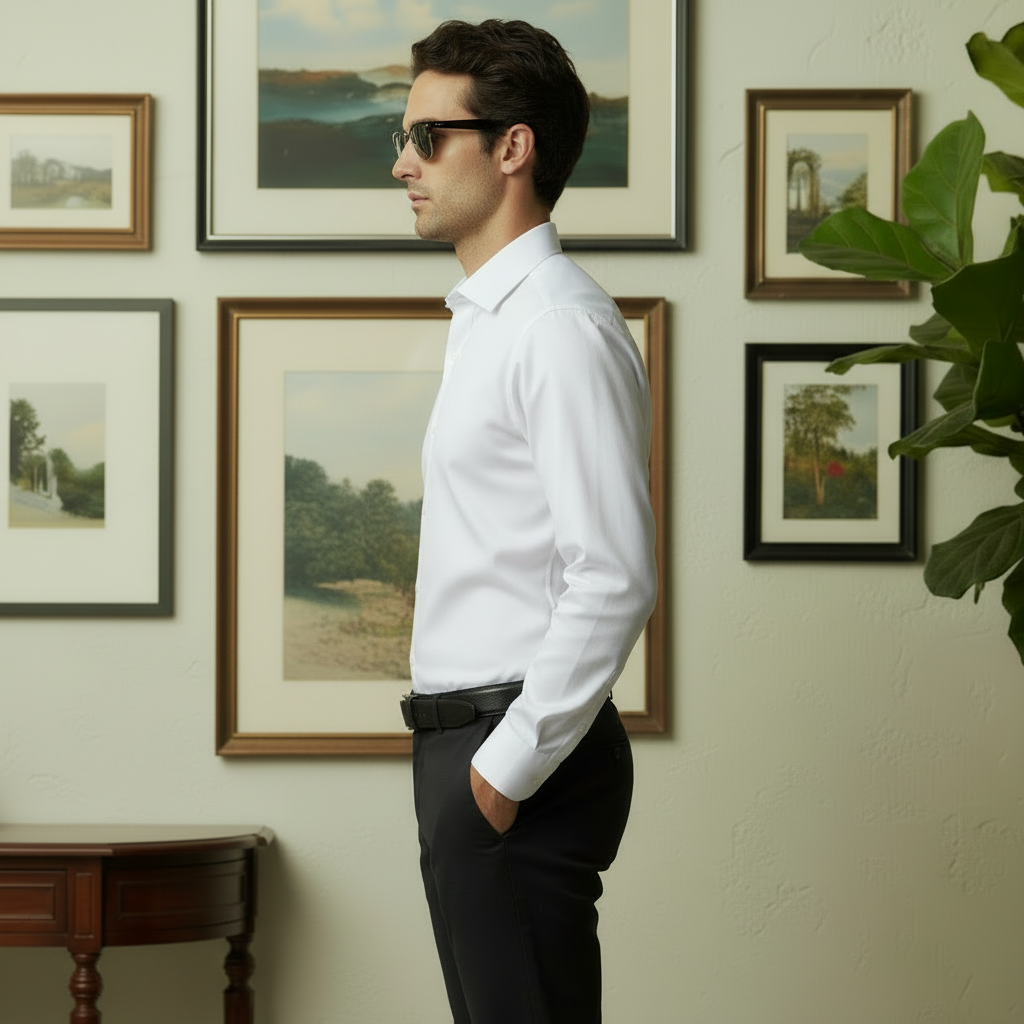 Men’s White Dress Shirt