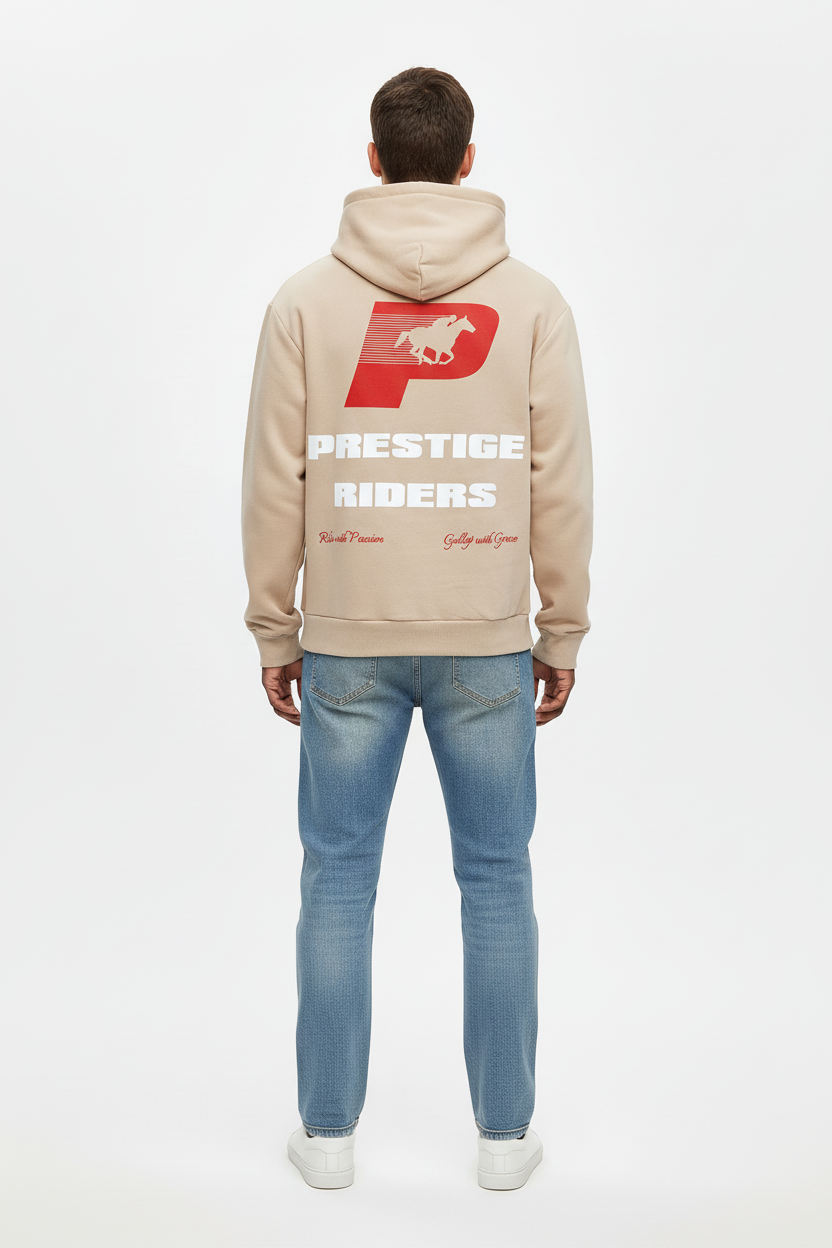 Beige Prestige Hoodie