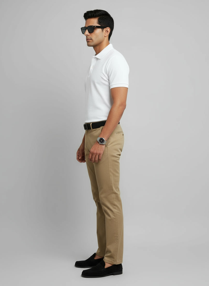 Classic White Polo Shirt