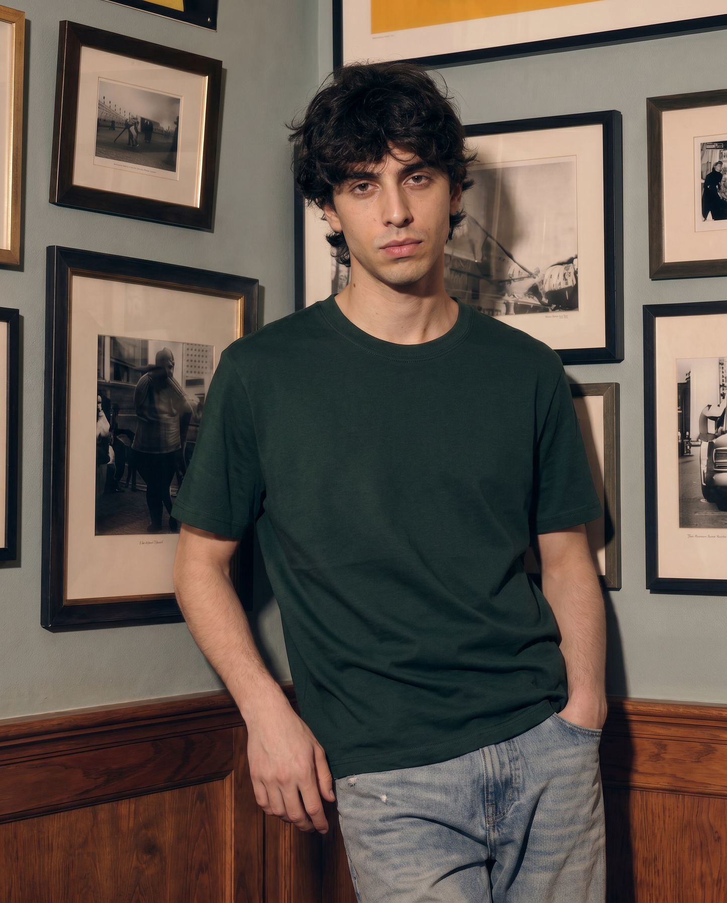 The Vogue Green Tee