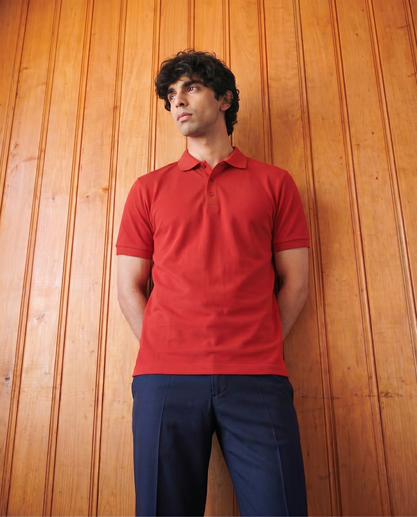 Men’s Classic Red Polo Shirt