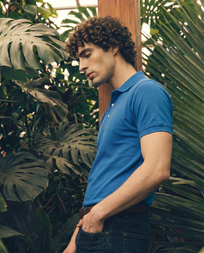 Men’s Blue Polo Shirt