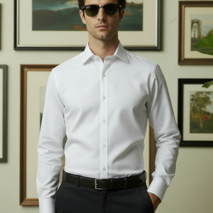 Men’s White Dress Shirt