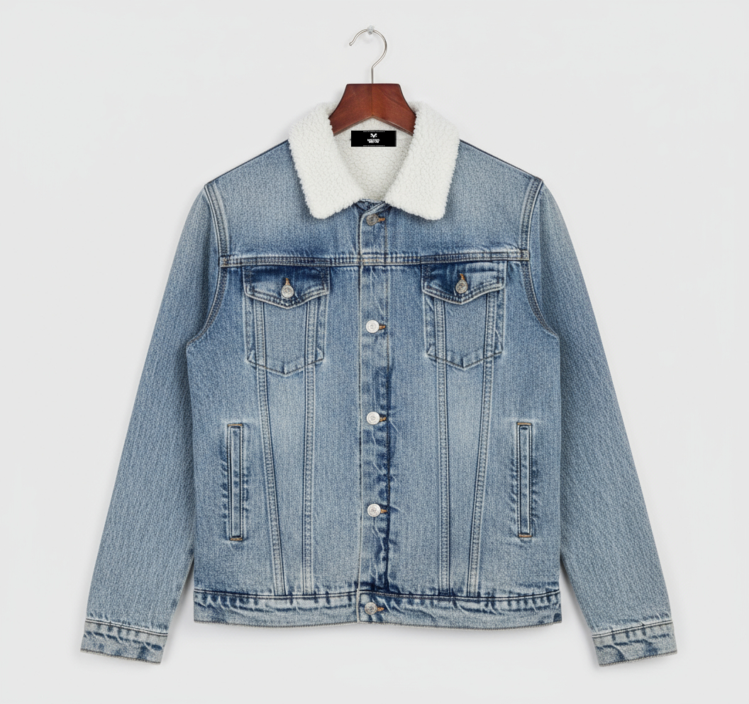 Acid Wash Denim Jacket