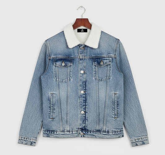 Acid Wash Denim Jacket