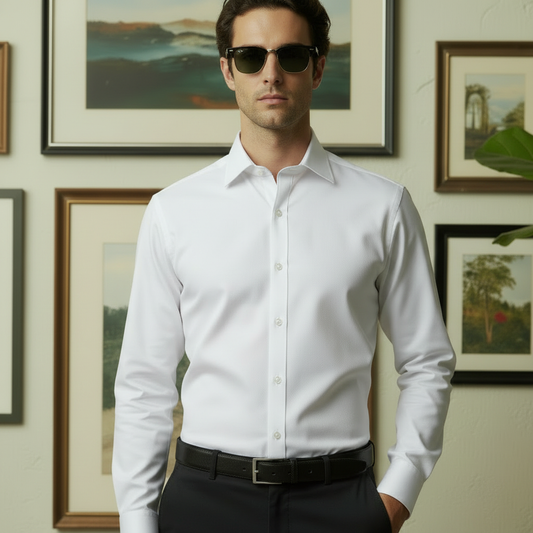Men’s White Dress Shirt