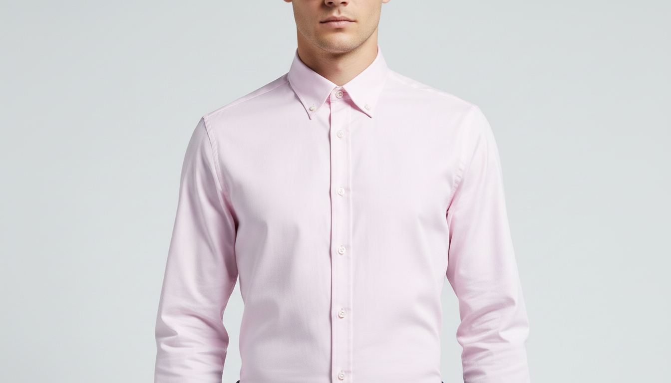 Men’s Light Pink Formal Shirt