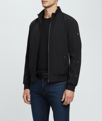 X Black Bomber Jacket
