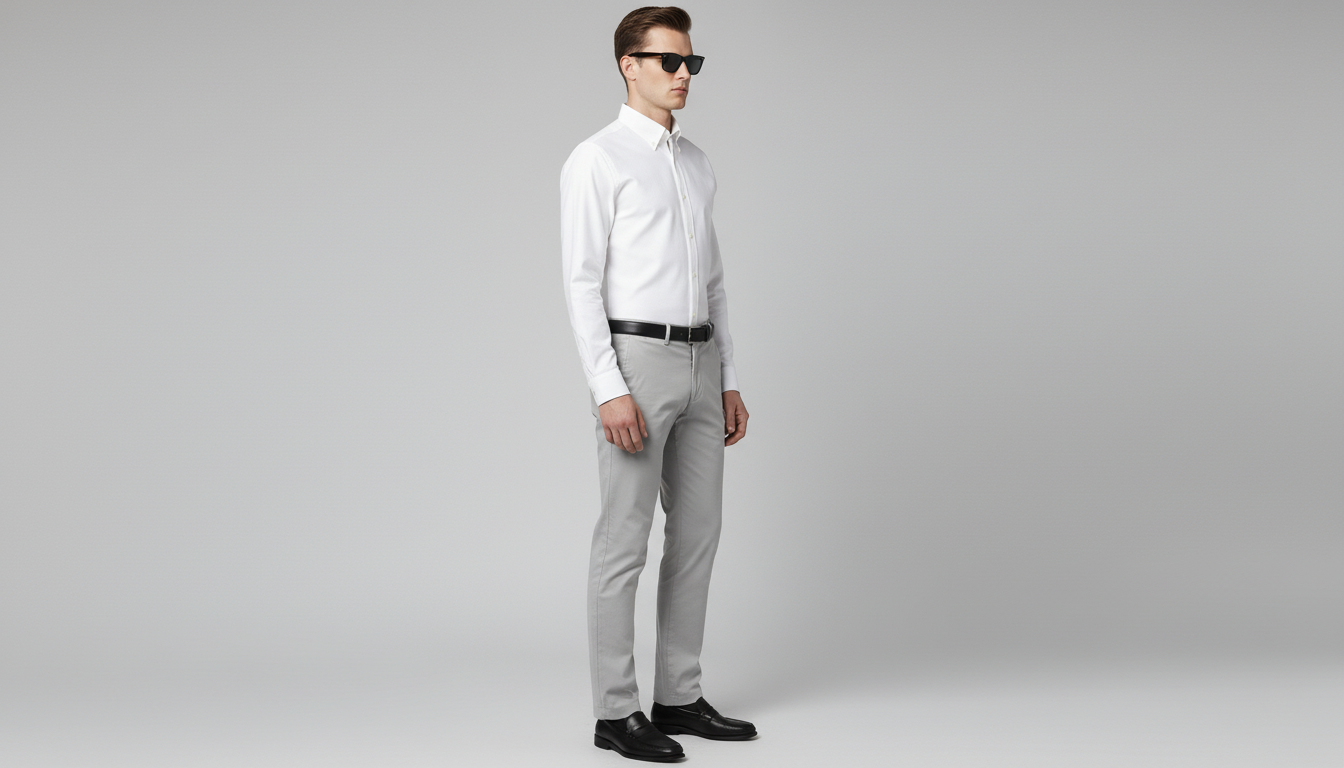 Men’s White Formal Shirt