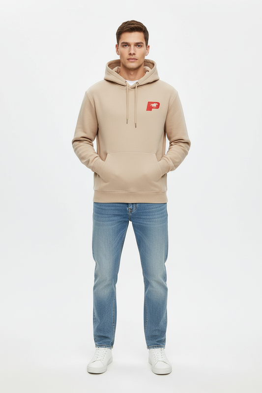 Beige Prestige Hoodie