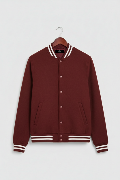 Maroon Varsity Jacket