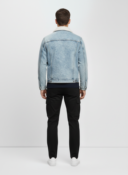 Acid Wash Denim Jacket