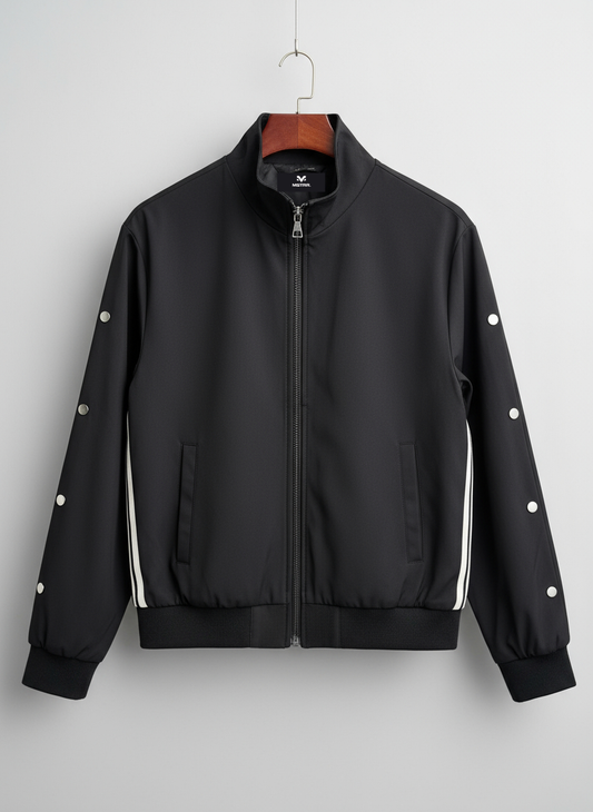 X Black Bomber Jacket