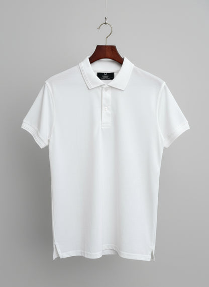 Classic White Polo Shirt