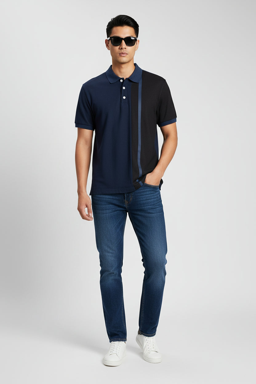 Striped Polo Shirt