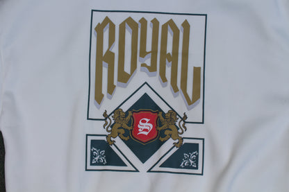 White Royals Dual Zip Hoodie