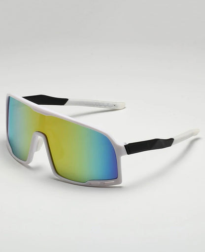 white skater fashion glasses