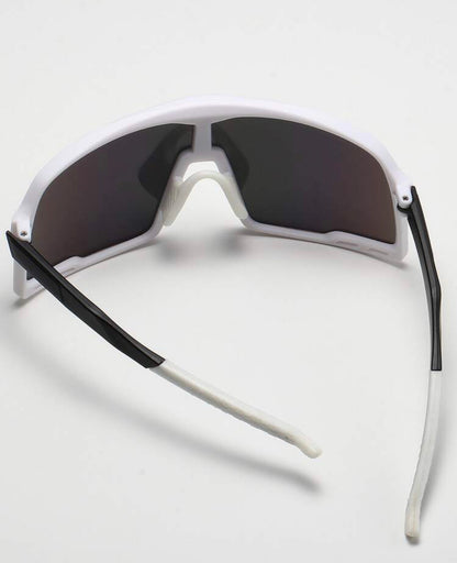 white skater fashion glasses