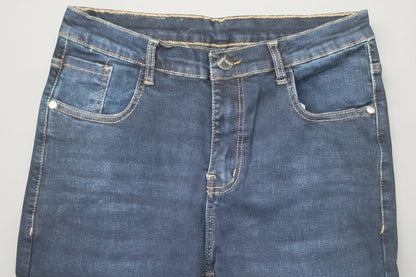 Men’s Slim Straight Fit Jeans – Dark Blue Wash