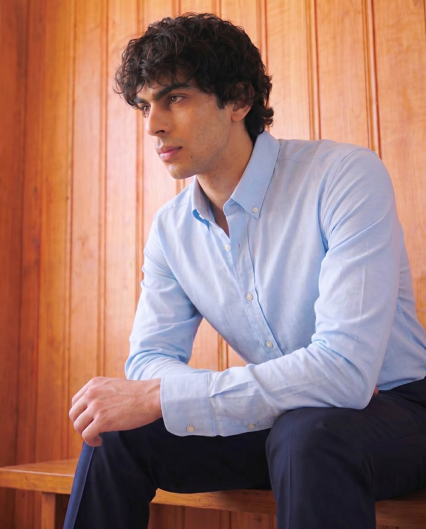 Men’s Light Blue Dress Shirt