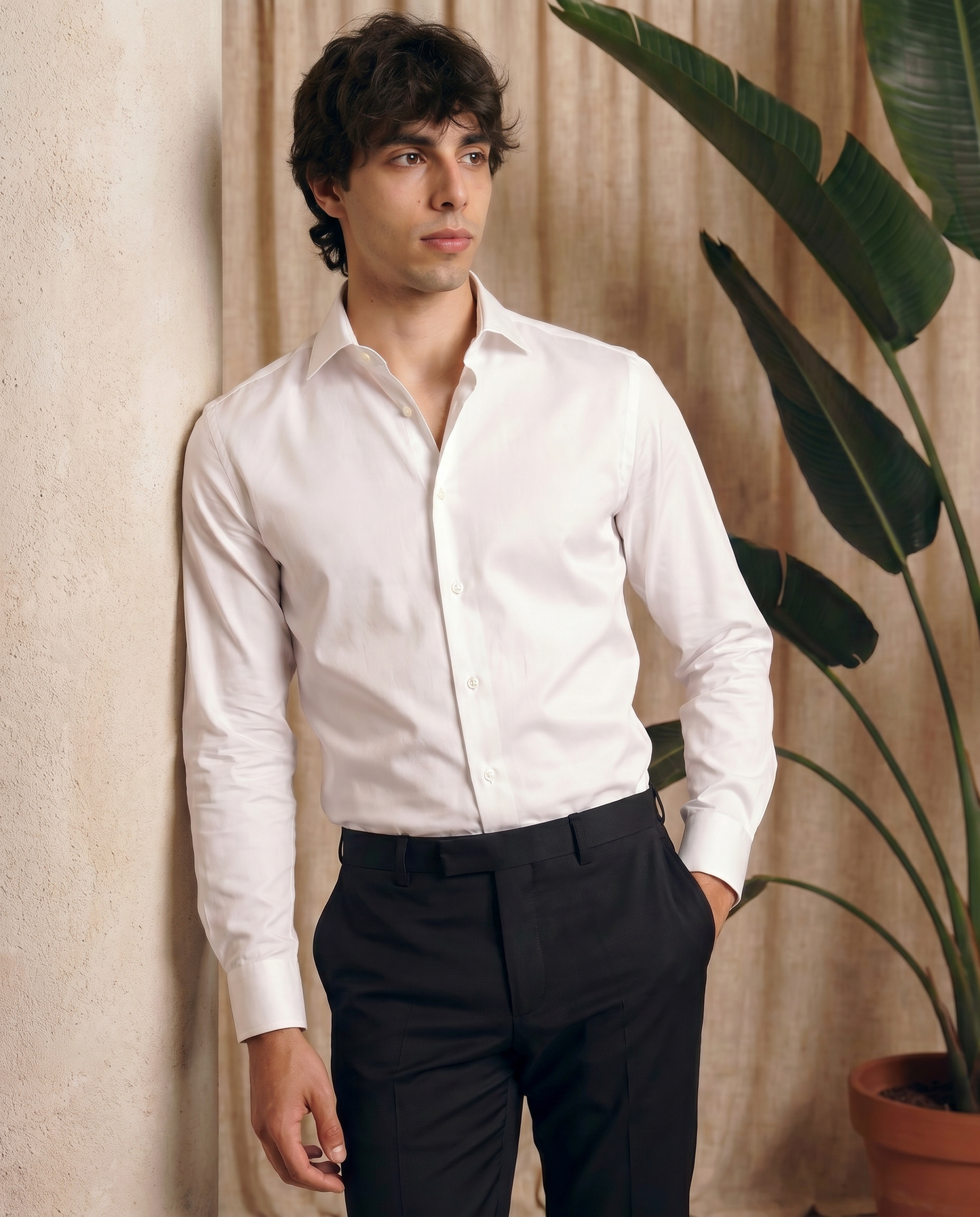 Men’s White Dress Shirt