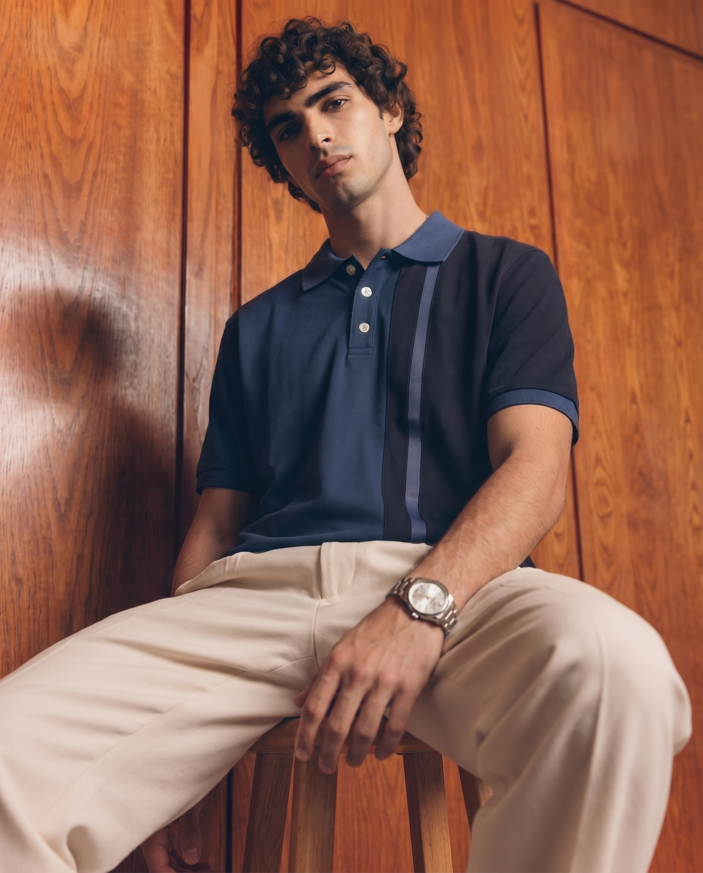 Striped Polo Shirt