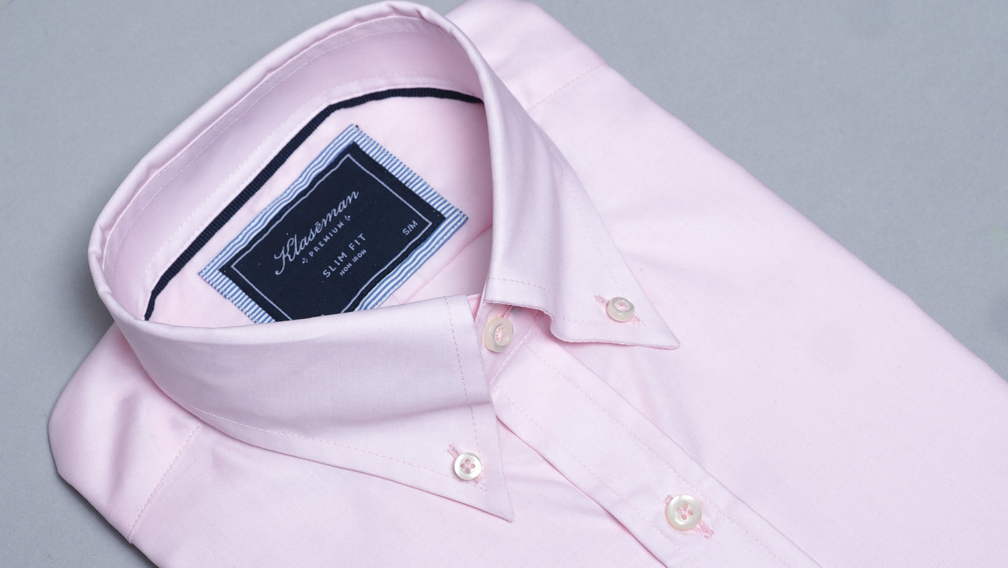Men’s Light Pink Formal Shirt