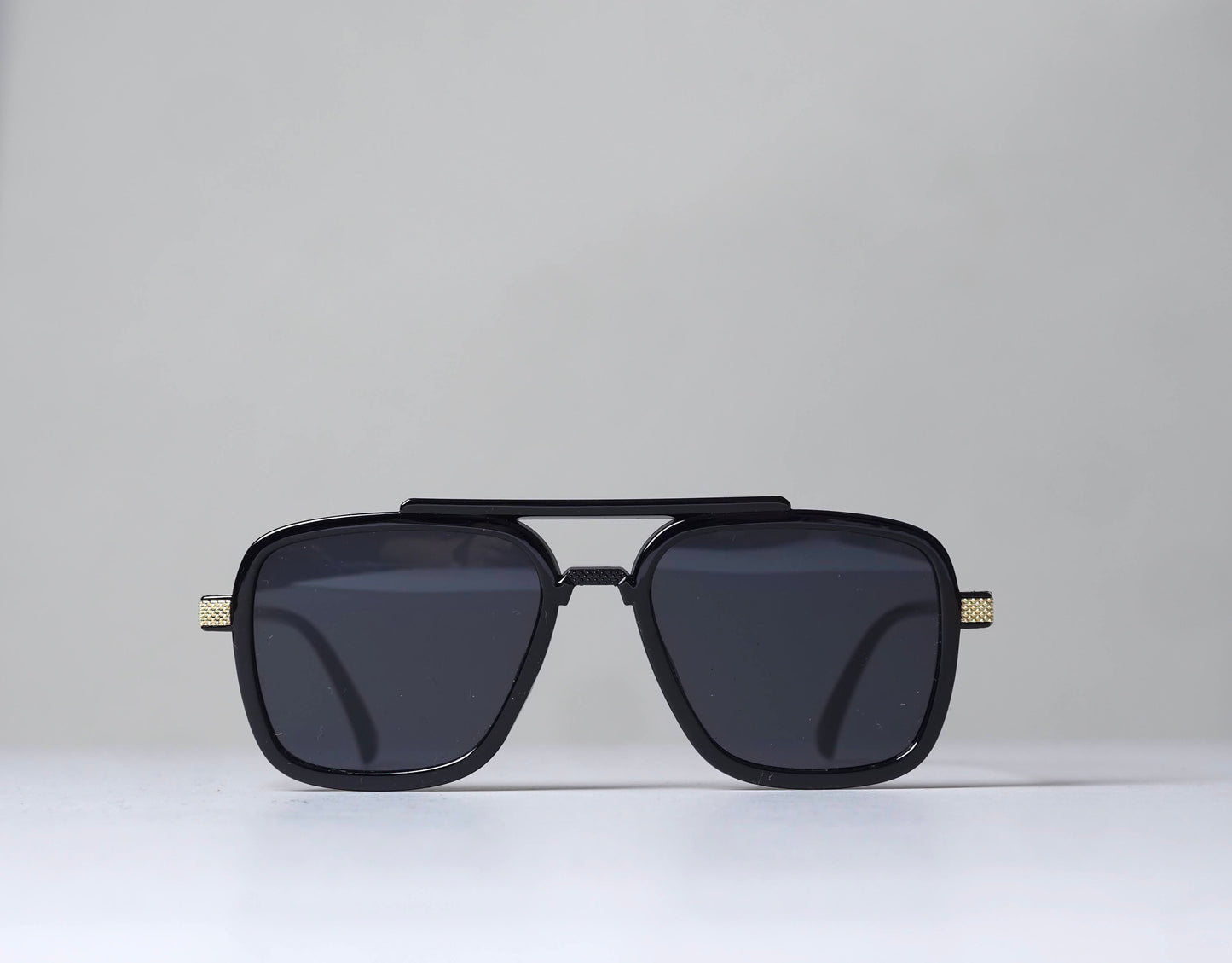 AeroShield™ Black Aviator Sunglasses