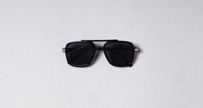 AeroShield™ Black Aviator Sunglasses