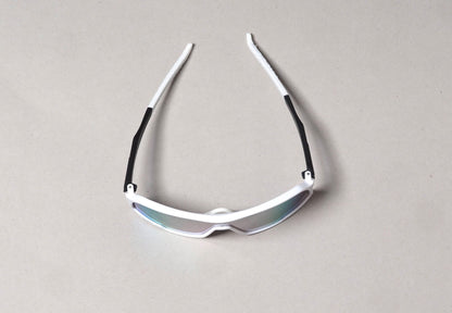 white skater fashion glasses