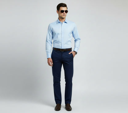 Skyler Blue Formal Shirt