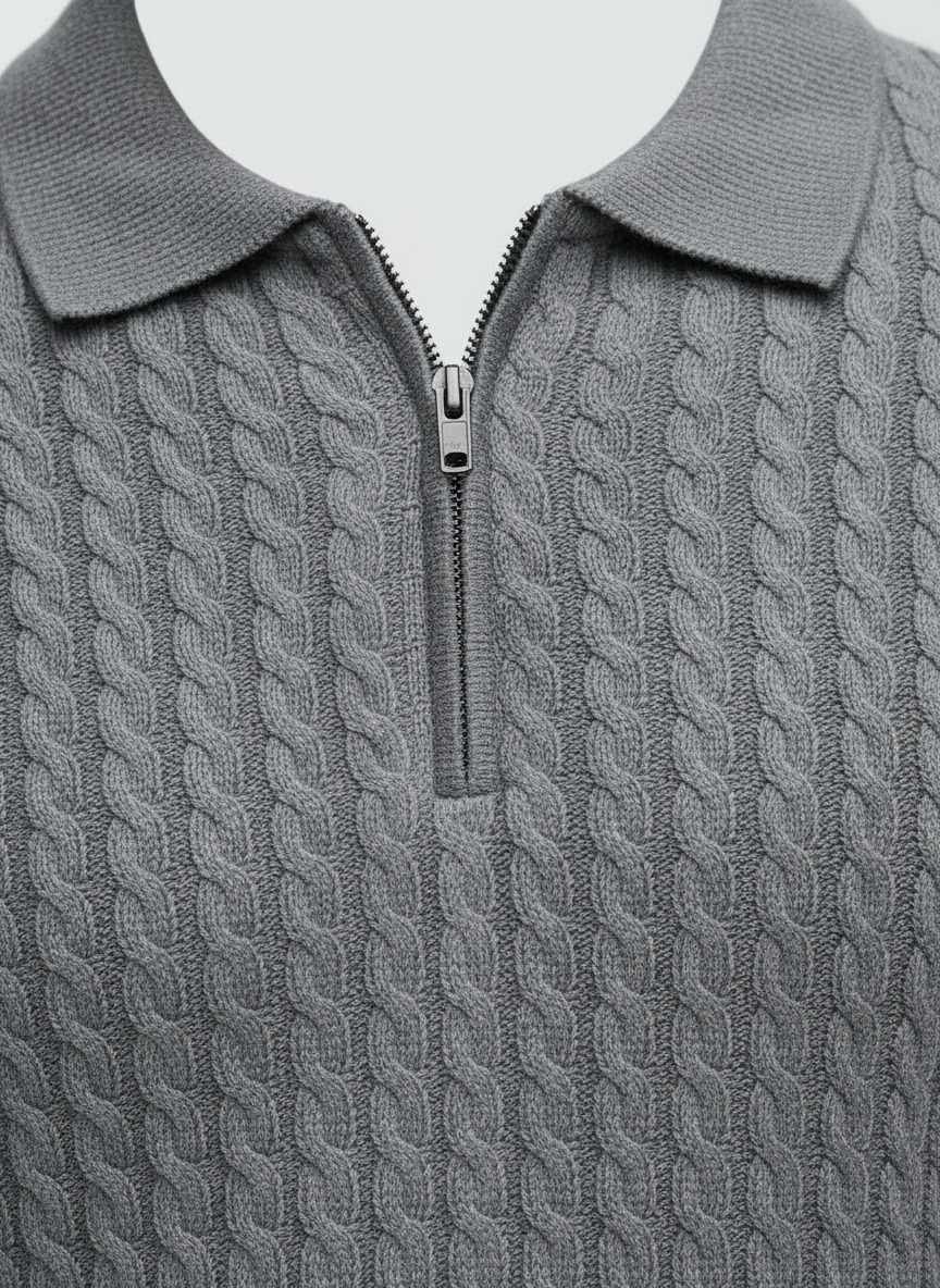 Billionaire Shark Grey Polo Shirt