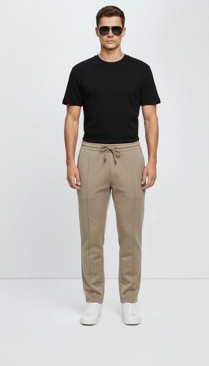 Beige City Jogger Pants