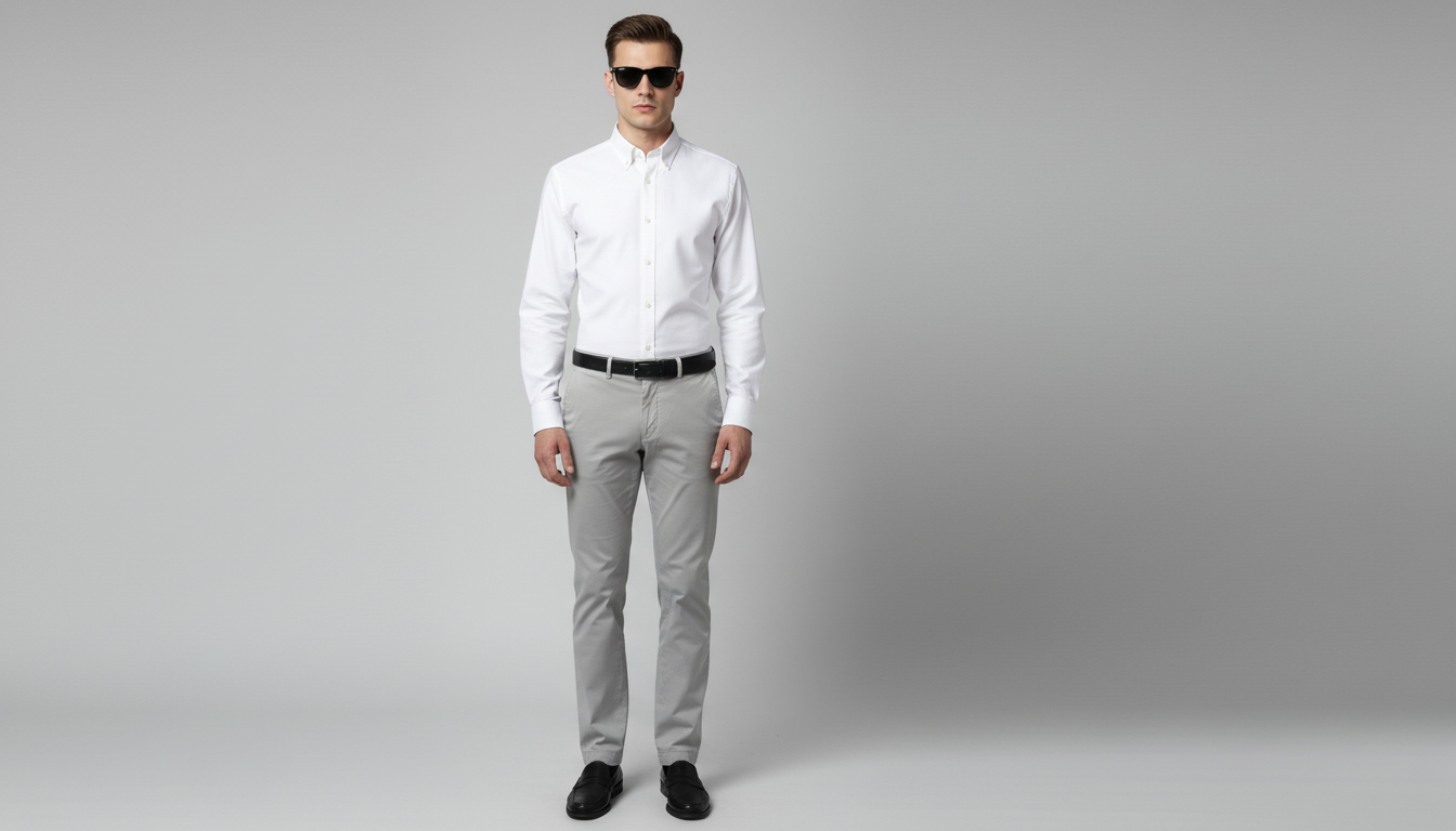 Men’s White Formal Shirt