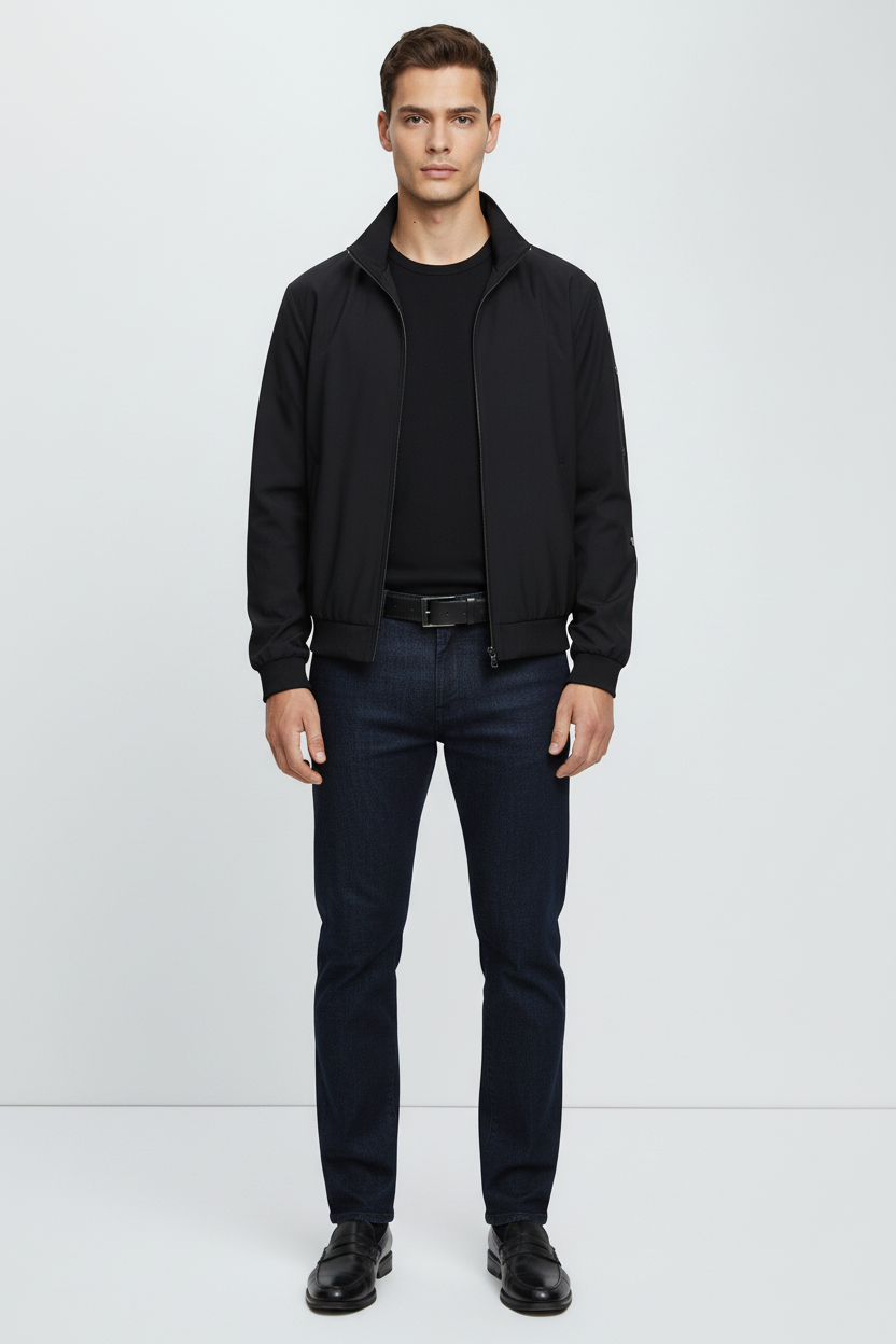 X Black Bomber Jacket