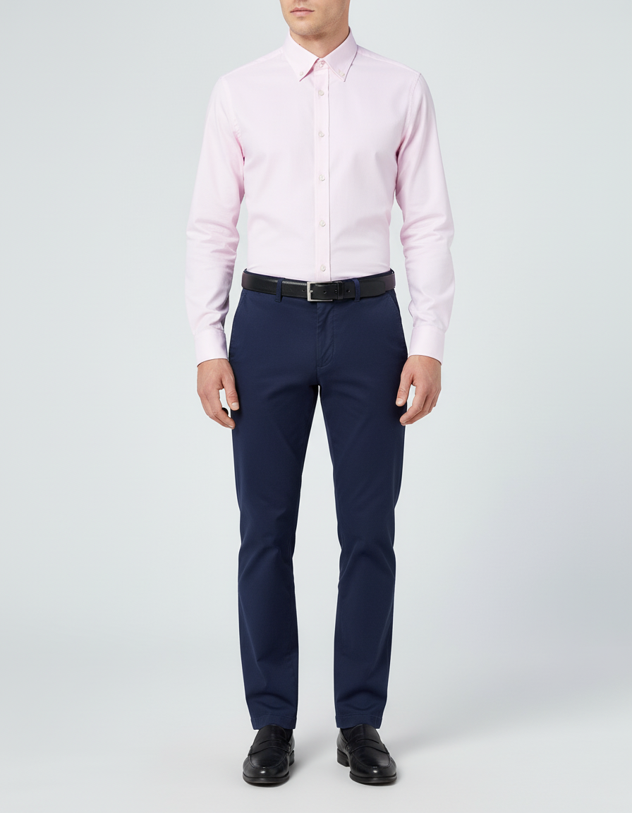 Men’s Light Pink Formal Shirt