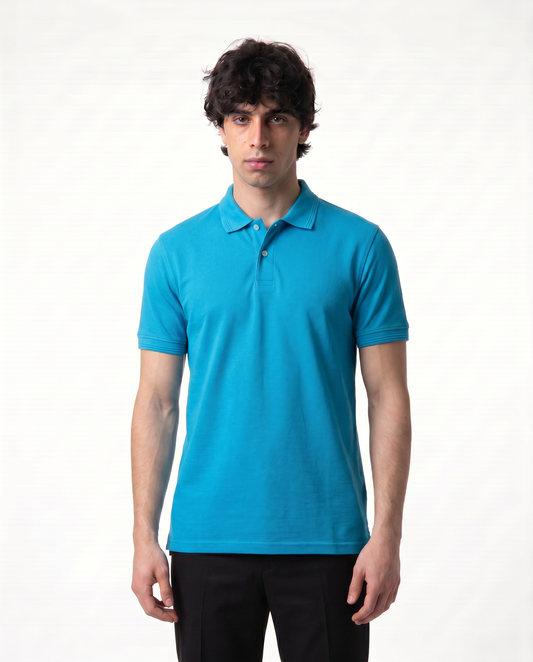 Men’s Blue Polo Shirt