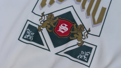 White Royals Dual Zip Hoodie